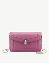 Thumbnail for your product : Bvlgari Serpenti Forever leather pouch