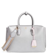Thumbnail for your product : MCM Medium Milla Leather Tote - Metallic