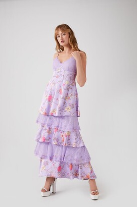 Lucky Brand Women's Cotton Crochet-Trim Maxi Dress - Macy's