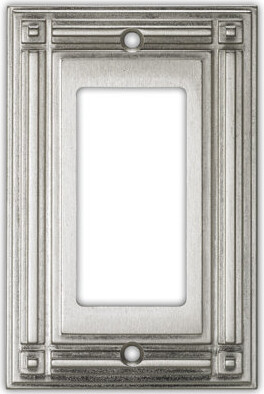 ClaireDeco Evanston 1-Gang Rocker Wall Plate