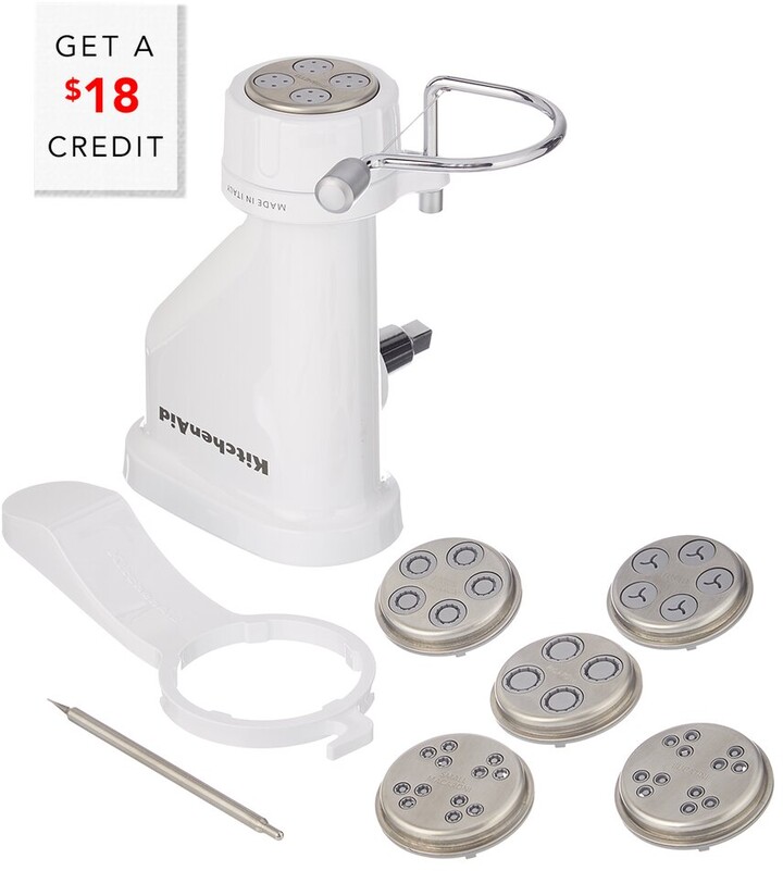 Kitchenaid Gourmet Pasta Press Stand Mixer Attachment Ksmpexta With 18 Credit Shopstyle