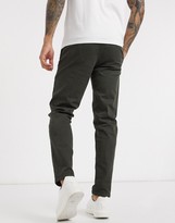 Thumbnail for your product : Selected slim fit cooper chinos in green