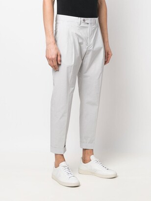 Dell'oglio Tapered-Leg Cropped Chinos