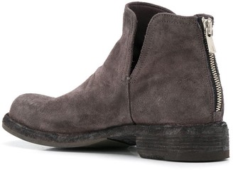 Officine Creative Cut-Out Ankle Boots