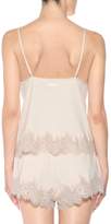 Thumbnail for your product : Lace-trimmed cotton camisole