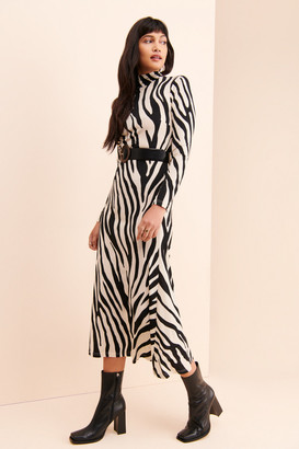 Ronny Kobo Adair Zebra Stripe Dress ...