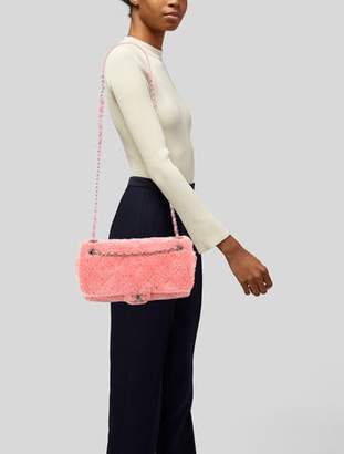 Chanel 2019 Terry Cloth Flap Bag coral 2019 Terry Cloth Flap Bag