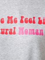 Thumbnail for your product : Natasha Zinko 'Natural Woman' print sweatshirt