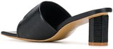 Thumbnail for your product : SALONDEJU Lizard-Effect 65mm Sandals
