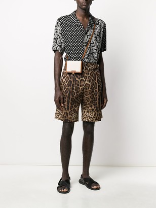 Dolce & Gabbana Contrast Trims Crossbody Bag