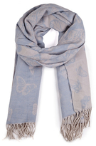 Thumbnail for your product : Marks and Spencer M&s Collection Lightweight Butterfly Jacquard Scarf