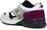 Thumbnail for your product : New Balance Color-block Suede And Mesh Sneakers