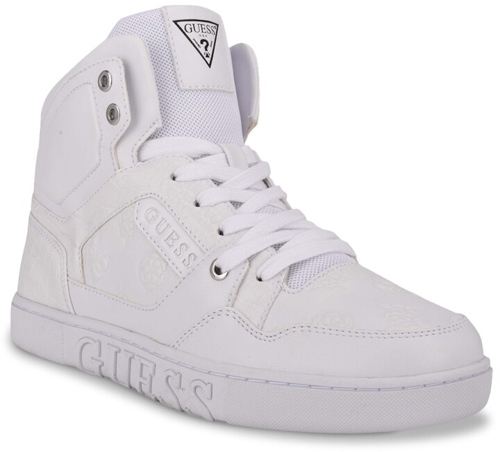 guess high top sneaker