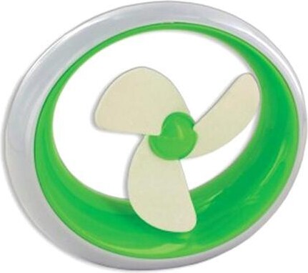 Kole Imports USB Personal Desk Fan- A Perfect Desktop Companion- Green