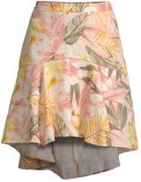 Thumbnail for your product : Joie Radhiya Floral Flounce Skirt