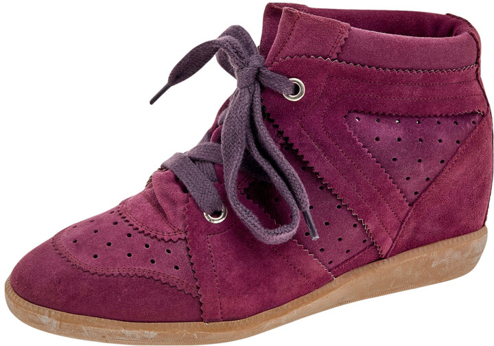 Isabel Marant Women's Purple Sneakers & Athletic Shoes | ShopStyle