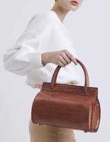 Thumbnail for your product : Charles & Keith Croc-Effect Double Top Handle Structured Bag