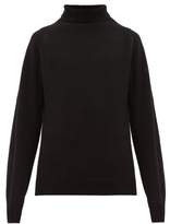 Thumbnail for your product : Margaret Howell Ribbed Roll-neck Merino-blend Sweater - Mens - Black