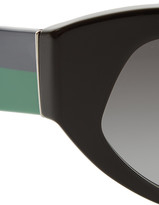 Thumbnail for your product : Prada Cat-eye acetate sunglasses