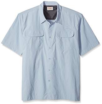 Wrangler Authentics Men's Big-Tall Short Sleeve Utility Shirt
