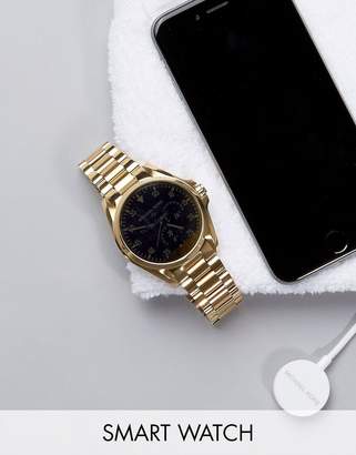 Michael Kors Bradshaw Bracelet Smart Watch In Gold