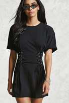 Thumbnail for your product : Forever 21 Contemporary Lace-Up Tunic