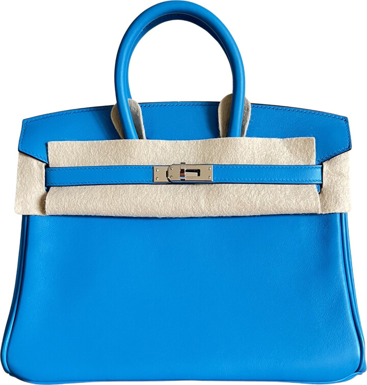 Birkin 25 leather handbag Hermès Pink in Leather - 37189600