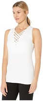 Thumbnail for your product : Nic+Zoe Line Up Tank (Paper White) Women's Blouse