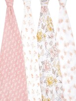 Thumbnail for your product : Aden Anais Baby Girl's Earthly Cotton Swaddle, Pack of 4