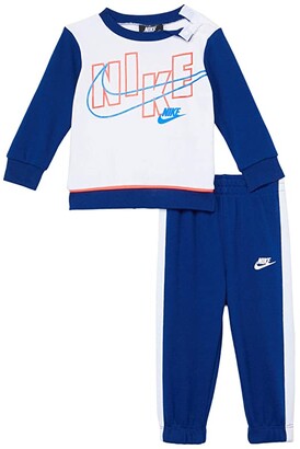 Nike Kids Crew Neck Sweatshirt and Jogger Pants Two-Piece Set (Infant)  Boy's Active Sets - ShopStyle