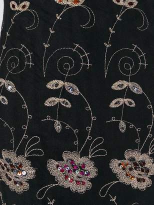 Givenchy floral embroidered shift dress