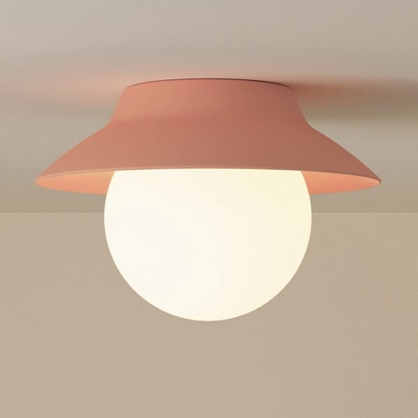 Gantri Noah Flushmount Light in Pink