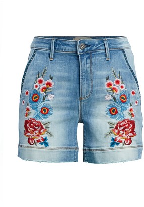 driftwood denim shorts