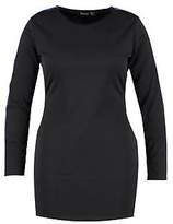 Thumbnail for your product : boohoo NEW Womens Plus Emma Tape Detail Bodycon Dress in Polyester 4% Elastane