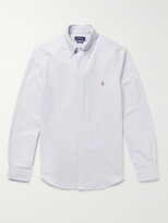 Thumbnail for your product : Polo Ralph Lauren Slim-Fit Striped Cotton Oxford Shirt