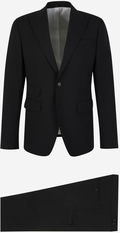 DSQUARED2 Straight Wool Suit