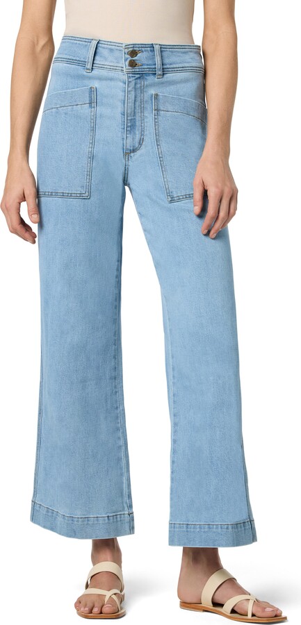 Joe's Jeans Wide Leg Cargo Ankle Jeans