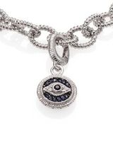 Thumbnail for your product : Judith Ripka Multicolor Sapphire & Sterling Silver Evil Eye Charm