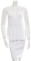 Thumbnail for your product : Alice + Olivia Sleeveless Pleated Top
