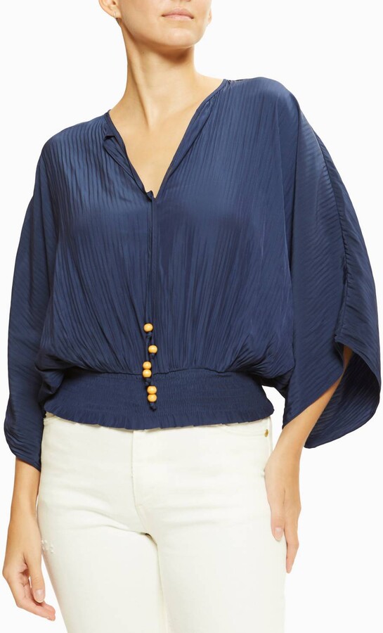 Ramy Brook Evans Top In Spring Navy
