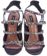 Thumbnail for your product : Derek Lam Embossed Cage Sandals