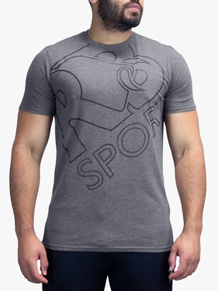Raging Bull Casual Sport Logo T-Shirt