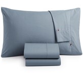 Thumbnail for your product : Tommy Hilfiger Solid Core Queen Sheet Set Bedding