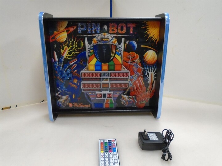 Etsy Williams Pinbot Pinball Head Led Display Light Box