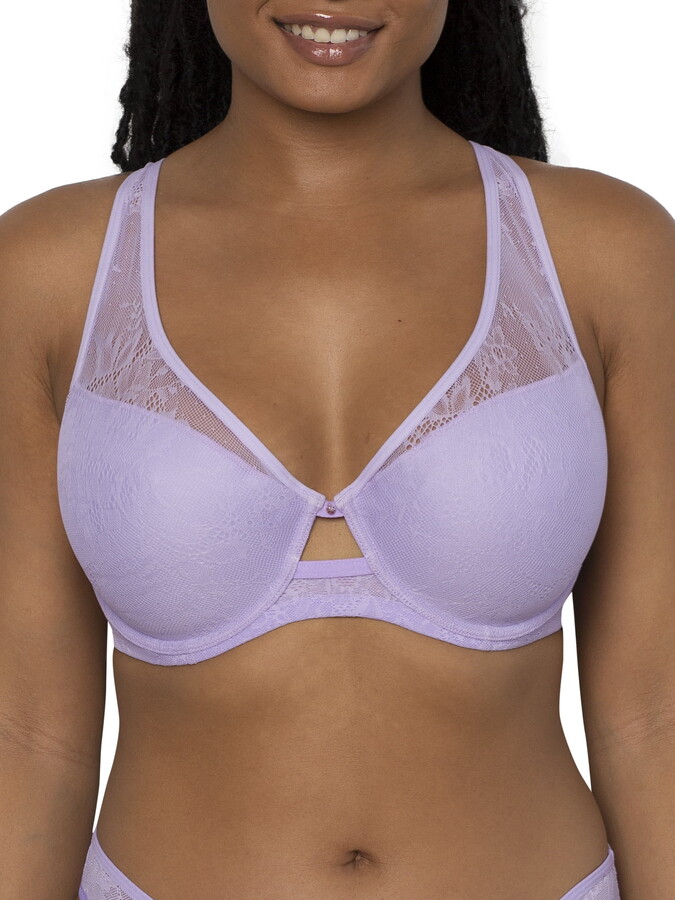 Smart & Sexy Women’s Mesh Plunge Bra, Style SA1389