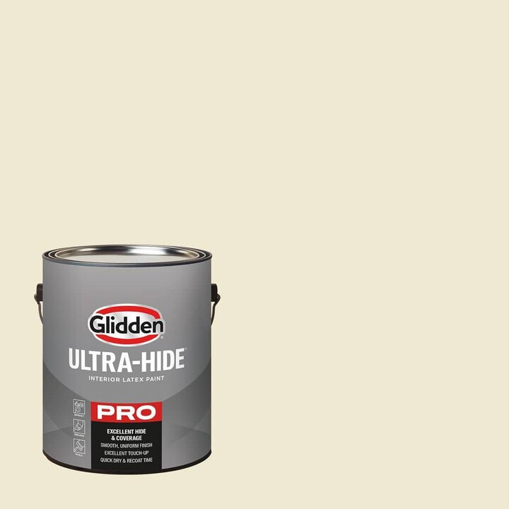 Glidden Ultra-Hide 1 Gal. PPG1105-2 Fuzzy Sheep Semi-Gloss Interior Paint