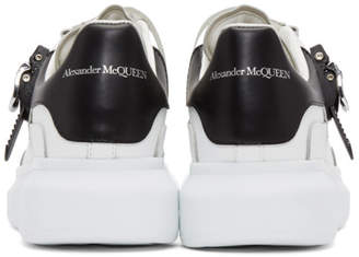 Alexander McQueen White Multi Flap Tab Oversized Sneakers