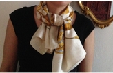 Thumbnail for your product : Hermes Gold Silk Scarf