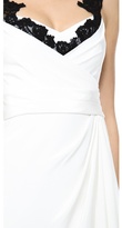 Thumbnail for your product : Notte by Marchesa 3135 Notte by Marchesa Silk Crepe Dress