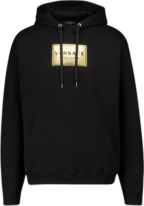 black and gold hoodie mens
